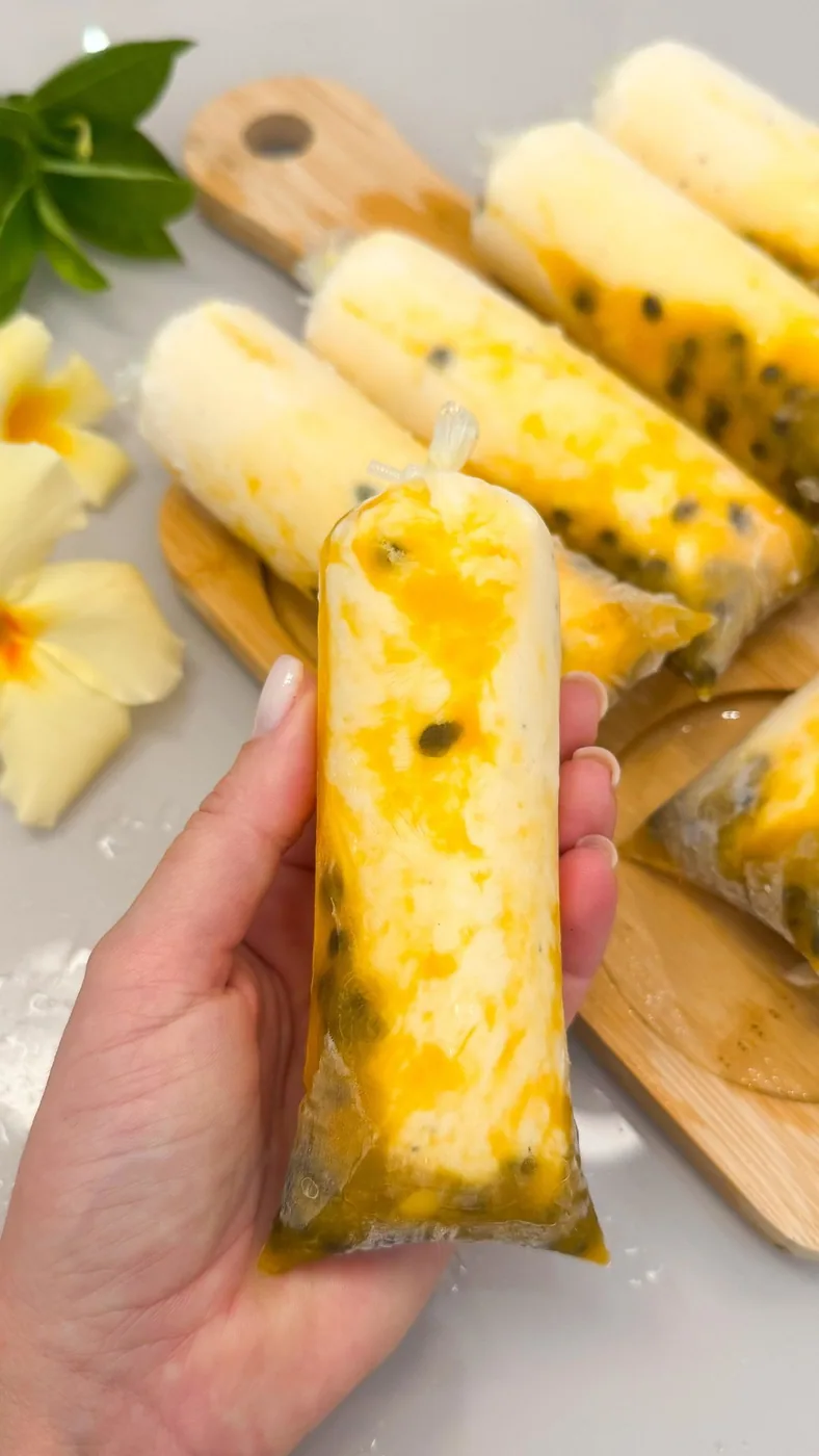 Geladinho de Maracujá