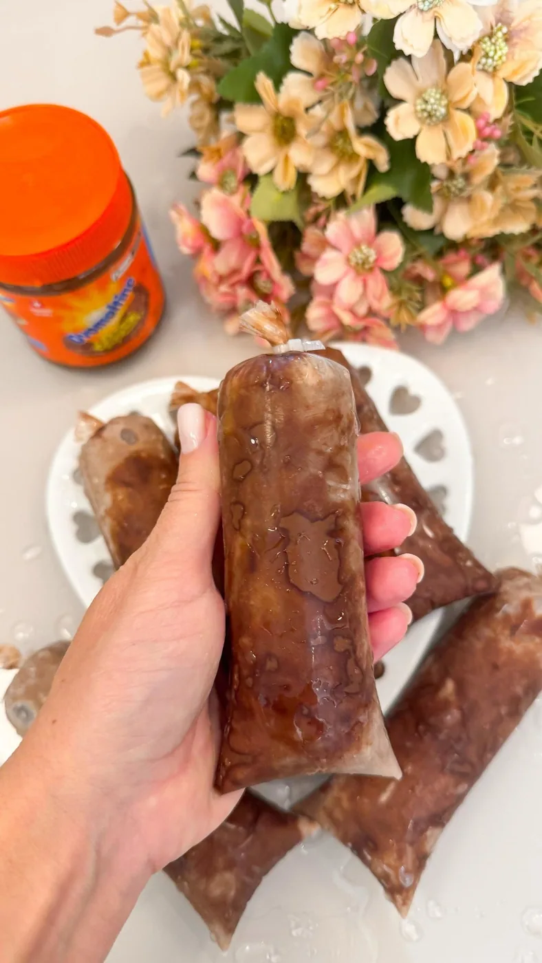Geladinho de Ovomaltine